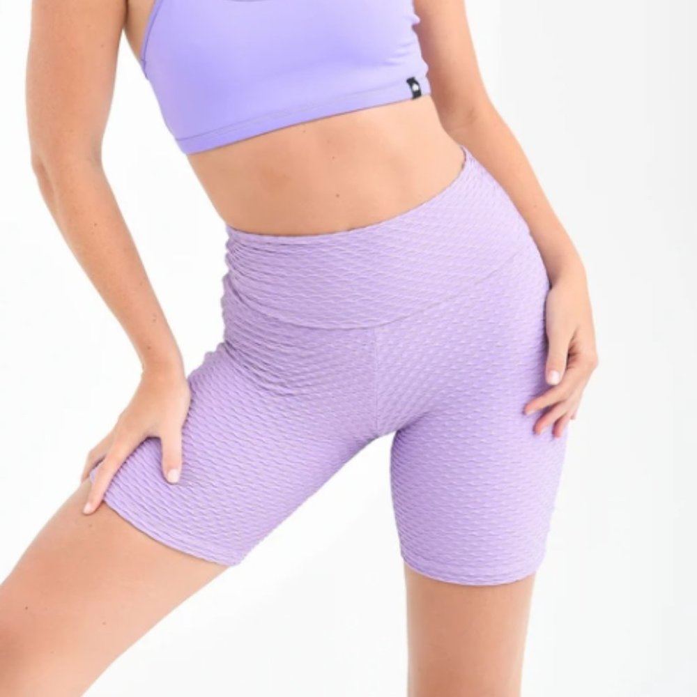 Booty By Brabants Lilac Croco Shorts